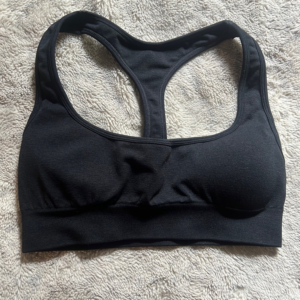 Herculette Seamless Racerback Sports Bra- M